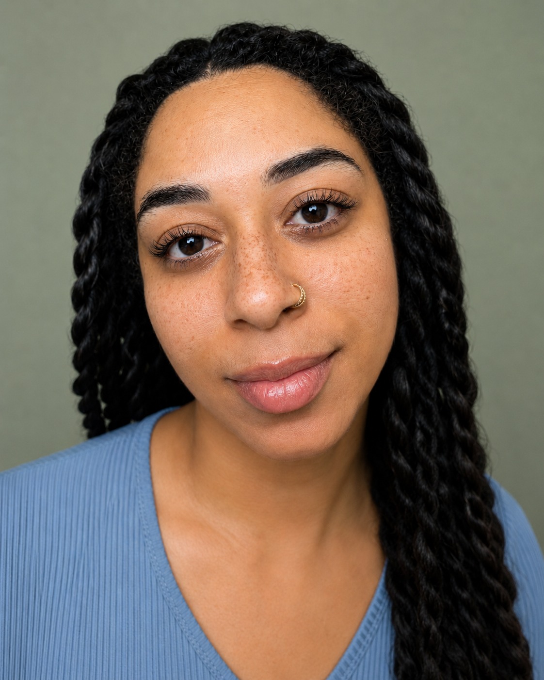 Lash lift and tint result at I Am Beautiful by Mia Atlanta GA