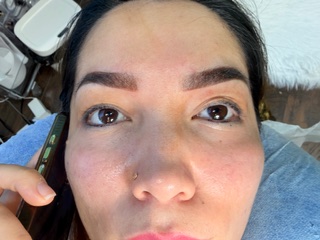Atlanta nano brows permanent makeup close-up